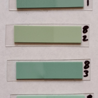 Shades of Pastel Green and Blue