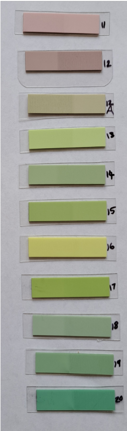 Shades of Green