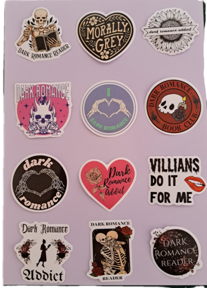Large Dark Romance Stickers - Image 2