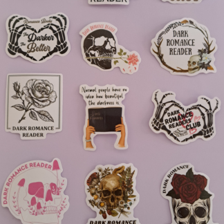 Large Dark Romance Stickers