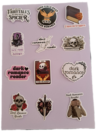 Large Dark Romance Stickers - Image 4