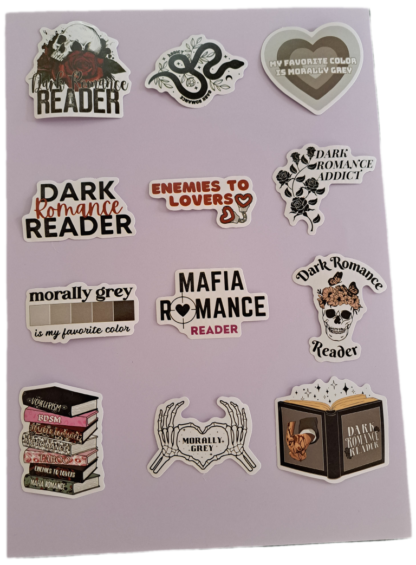 Large Dark Romance Stickers - Image 5