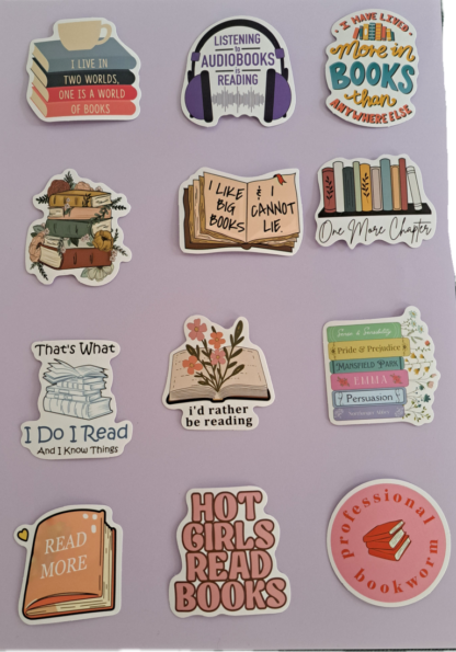 General Bookish Stickers - Image 10