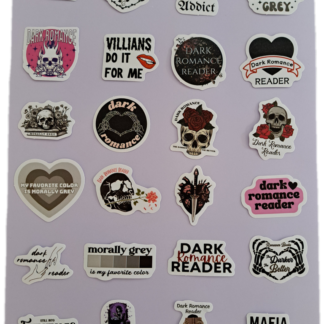 Small Dark Romance Stickers