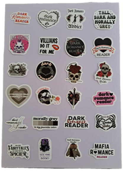 Small Dark Romance Stickers