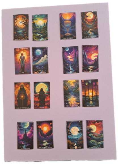 Small Tarot Style Stickers - Image 4