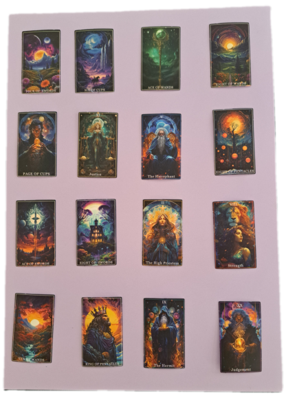 Small Tarot Style Stickers - Image 3