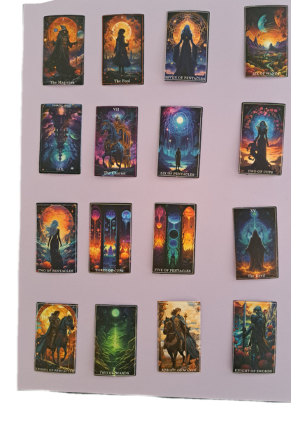 Small Tarot Style Stickers