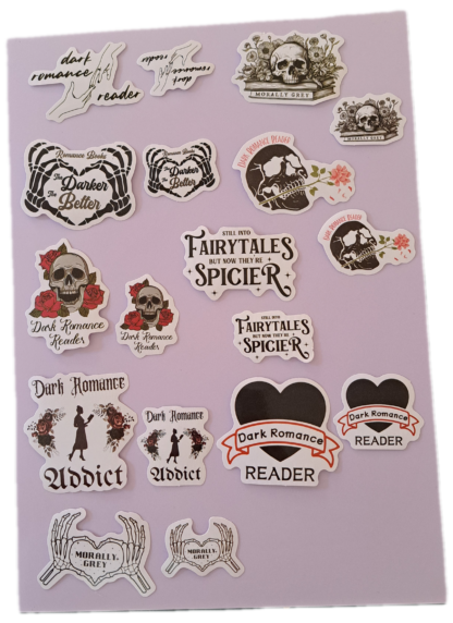 Small Dark Romance Stickers - Image 9