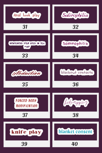 Trigger/Content Warning Stickers - Image 4