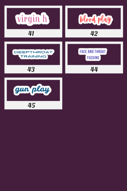 Trigger/Content Warning Stickers - Image 5